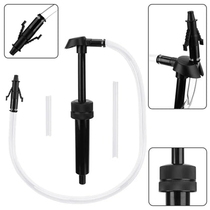 High-Pressure Car Oil Change Pump - Diesel & Gasoline Fuel Suction Hand Pump for Trucks, Motorcycles - Convenient Accessories