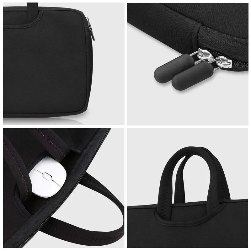 Laptop Bag for Women - 11-15.6 Inch Notebook Sleeve, Handbag Cover for Xiaomi, HP, Lenovo, MacBook Air and Pro 13