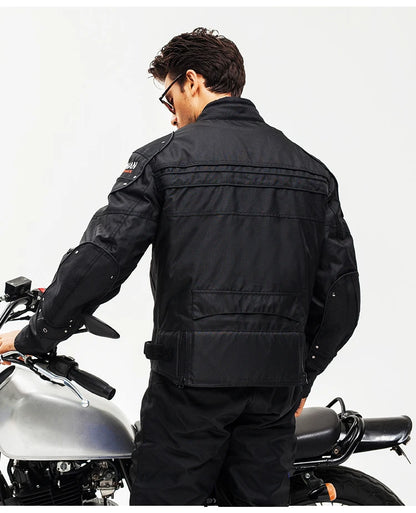 DUHAN Windproof Motocross Jacket & Pants for Men – Wear-Resistant Motorcycle Gear with Body Armor, Winter Moto Clothing