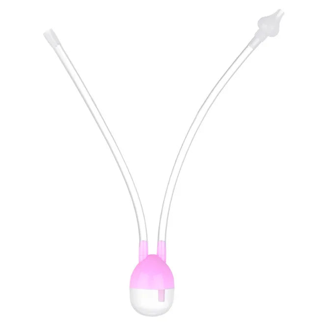 Newborn Baby Nasal Aspirator - Gentle Nose Cleaner and Mucus Suction Tool for Infants and Children