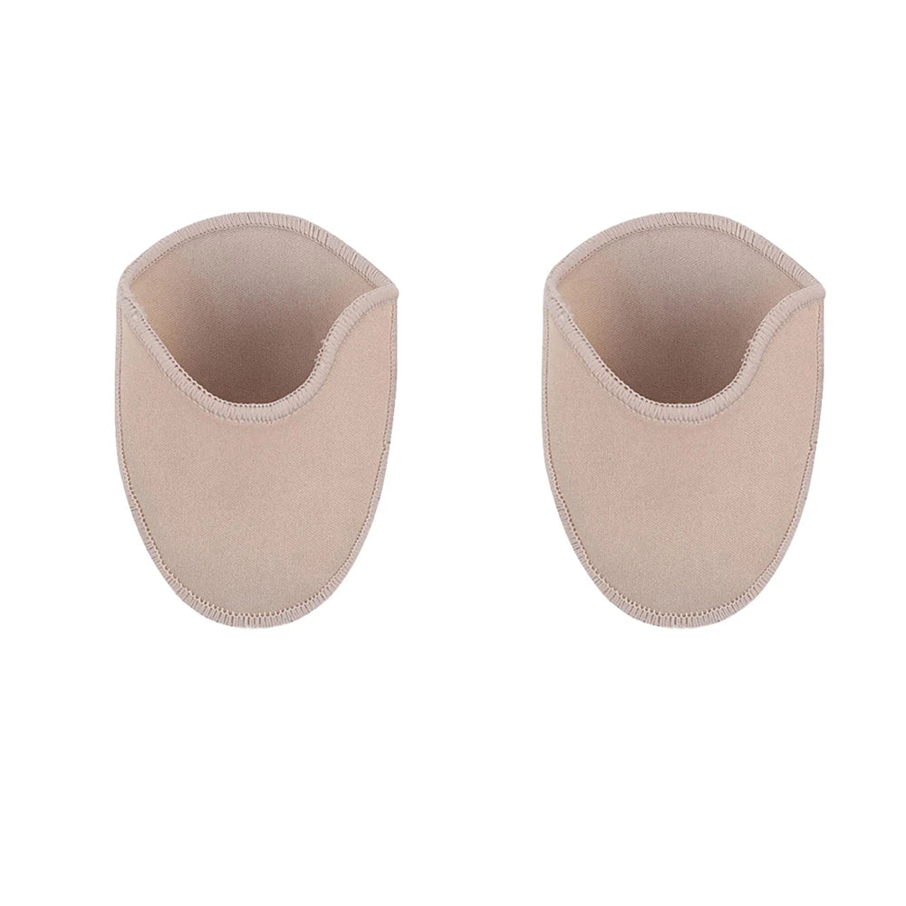 Silicone Gel Toe Covers for Ballet – Forefoot Pads & Toe Protectors (Elastic Knitted Dance Shoe Inserts)