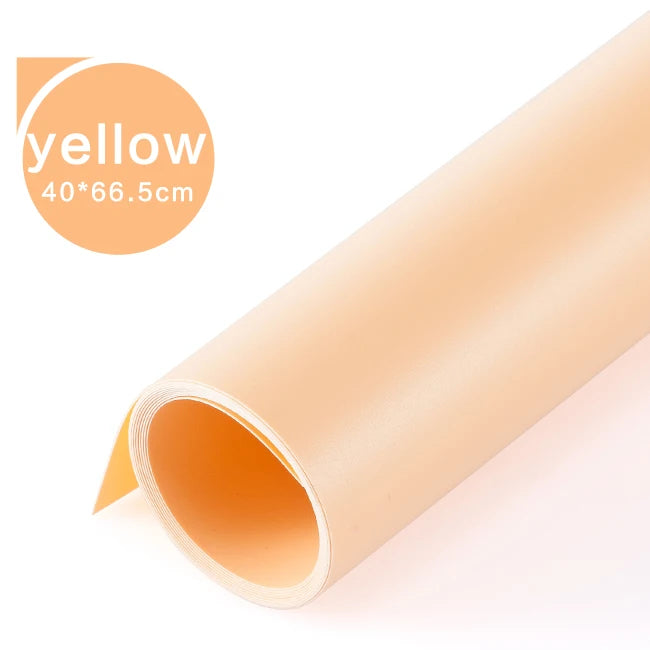 Selens PVC Photography Backdrop Board - 40×66.5cm Waterproof Matte Frosted & Smooth Background for Studio Photography