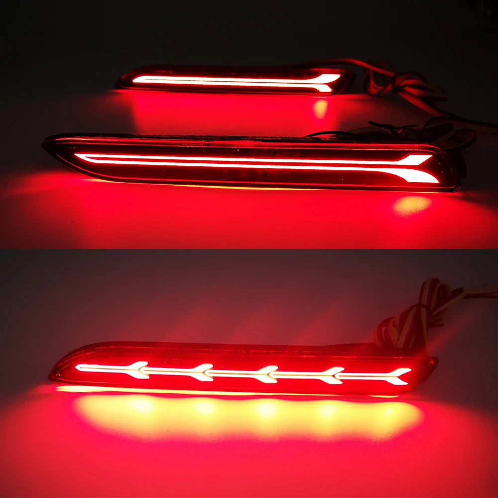 Car LED Rear Bumper Reflector Brake Light - Toyota & Lexus Rear Fog Lamp Replacement 5630 LED