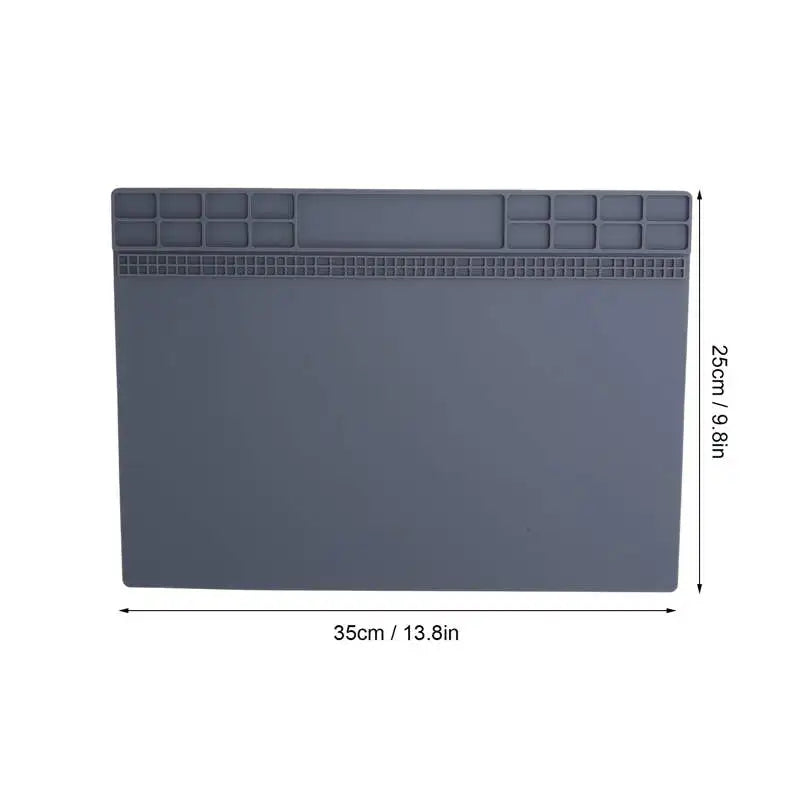 Non-Slip Rubber Watch Repair Mat – Work Pad for Watchmaker Maintenance & Watch Repair Tools