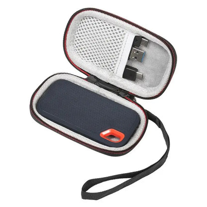 Hard Carry Case Storage Bag for SanDisk SSD – Fits 250GB, 500GB, 1TB & 2TB SDSSDE60