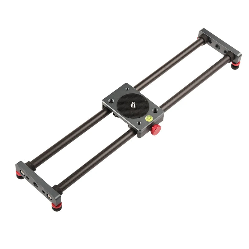 VLOGMAGIC 16" Carbon Fiber Camera Slider - Tabletop Video Rail System for DSLR, Mirrorless Cameras and iPhone up to 5kg
