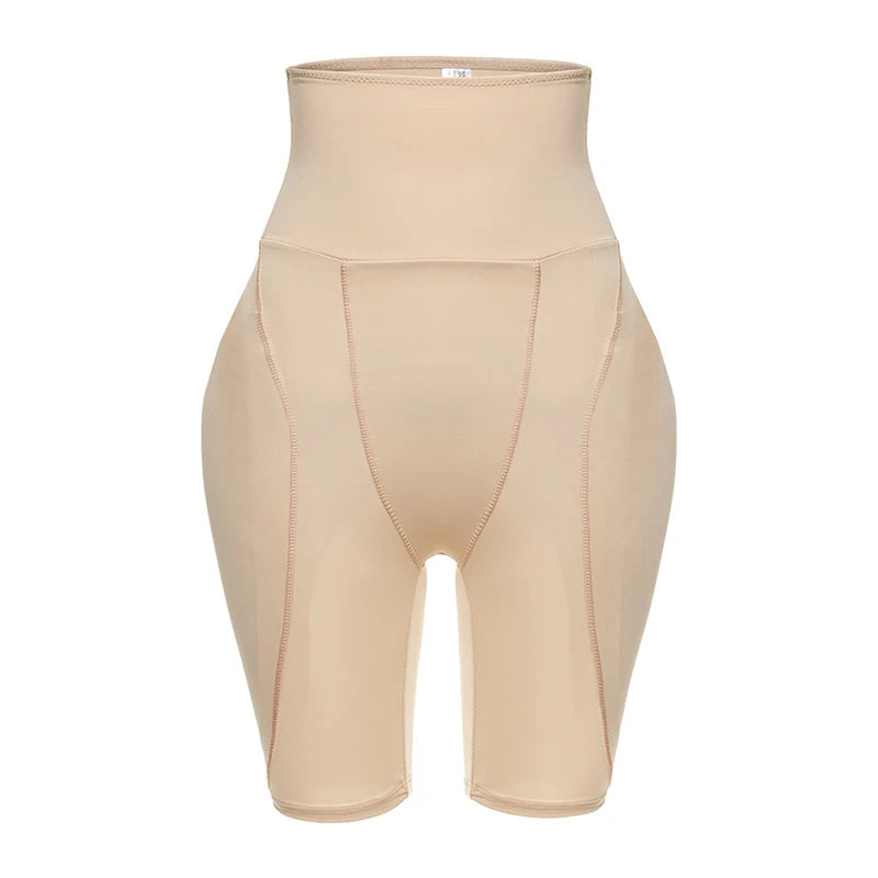 Women’s Buttock Enhancing Shapewear – Push-Up Padding Panties with Waist Trainer & Hip/Thigh Contouring Shorts