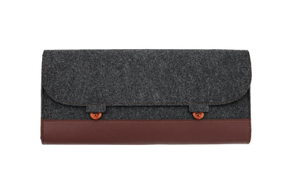 PU Felt Keyboard Carrying Case – Protective Bag for Planck 40%, 60%, 80%, 100%, GH60, XD64, TADA68, TKL 87/104, ANSI, BM60/65/68, Poker Keyboards