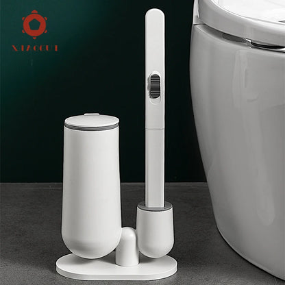 XiaoGui Disposable Toilet Brush Set - Replacement Cleaning Brushes for Bathroom & Household Use