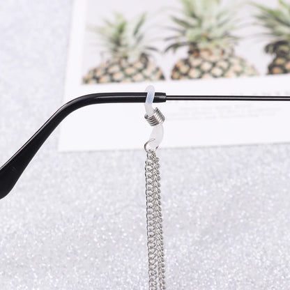 Women's Eyeglass Chain - Hollow Star & Pearl Beaded Lanyard for Sunglasses & Reading Glasses