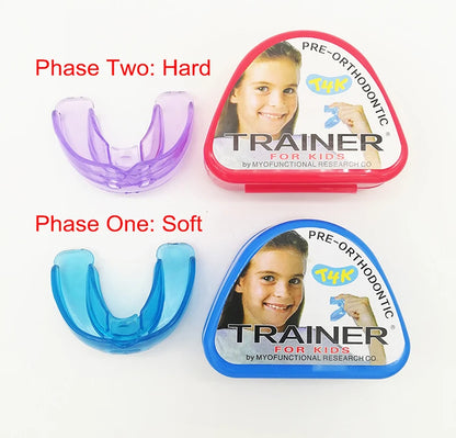 T4K Children’s Dental Tooth Trainer – Orthodontic Appliance for Kids Teeth Alignment, Soft & Hard Braces Mouthpieces