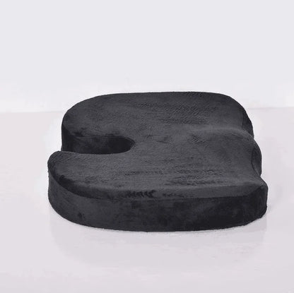 Ergonomic Bamboo Memory Foam Seat & Back Cushion – Slow Rebound Waist Support for Home & Office Chairs