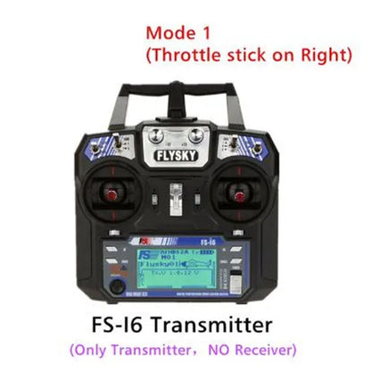 Flysky FS-i6 2.4G 6CH RC Transmitter Controller – FS-iA6 Receiver for Helicopter, Plane, Quadcopter & Glider