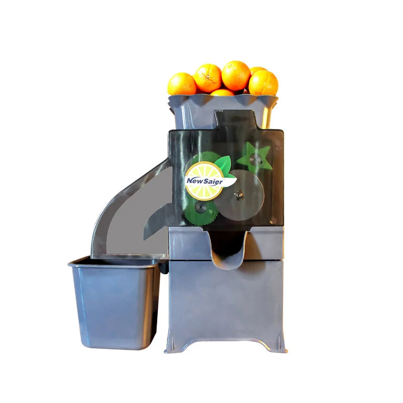 Commercial Lemon & Kumquat Juicer — 110/220V Fully Automatic 100W Multifunctional Fruit Juicer 1000C-1 with Residue Collector