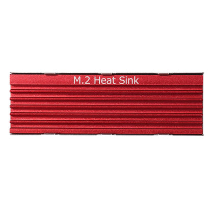 M.2 SSD HeatSink Aluminum Radiator - Thermal Cooling Pad for NVME NGFF M.2 2280 SSD, Desktop PC & PS5
