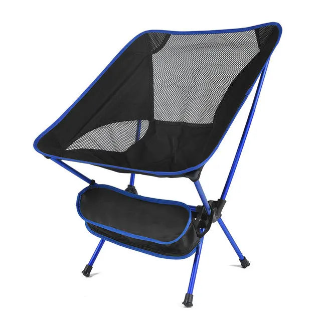 Ultralight Folding Chair – Portable Detachable Seat for Fishing, Camping, BBQ, Garden & Hiking