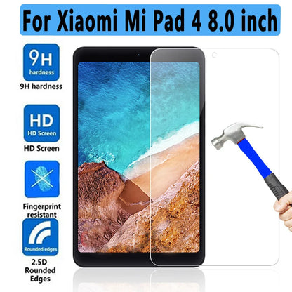 9H Tempered Glass Screen Protector – Compatible with Xiaomi Mi Pad 4 / MiPad4 8.0" Tablet