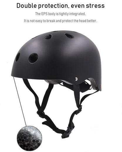 Professional Round Safety Helmet – Outdoor Protective Gear for Kids, Mountain Camping, Hiking & Riding