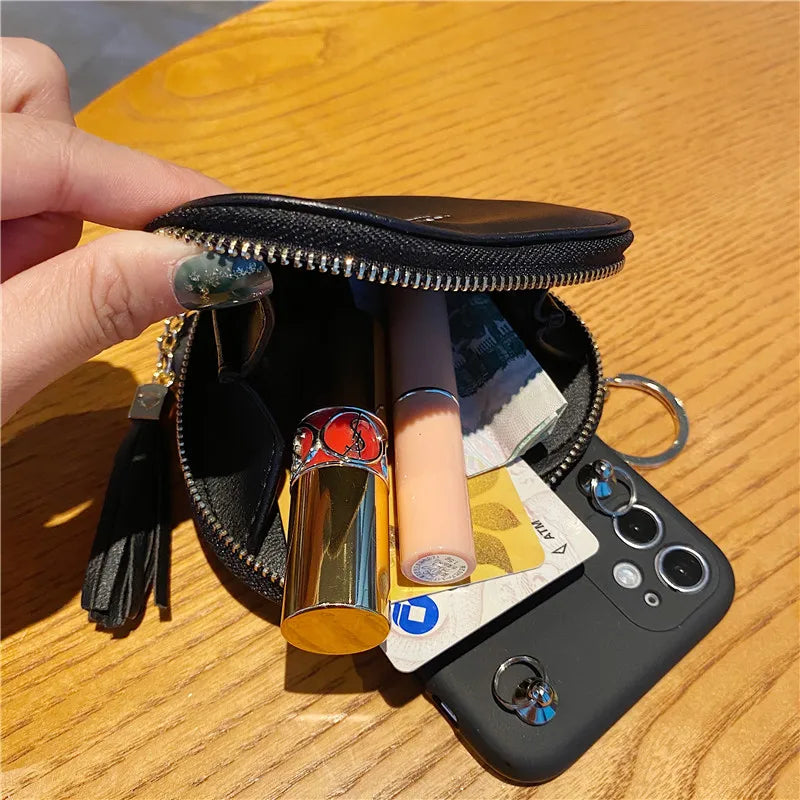 Big Love Heart Crossbody Wallet & Lipstick Bag – Girl’s Gift Case for iPhone 16 Pro Max, 15, 14/14 Pro Max, 13, 12, 11, Xs, Xr, 8 Plus