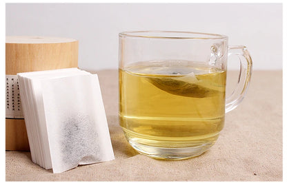 Biodegradable Tea & Coffee Filter Bags – Food-Grade, Hot-Sealed, High Permeability for Spices & Beverages