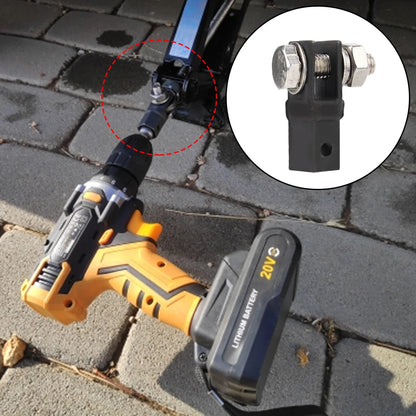 Scissor Jack Adapter for 1/2 Inch Drive Socket - Off-Road 4x4 Car Lift Tool and Wrench, Universal Auto Accessories