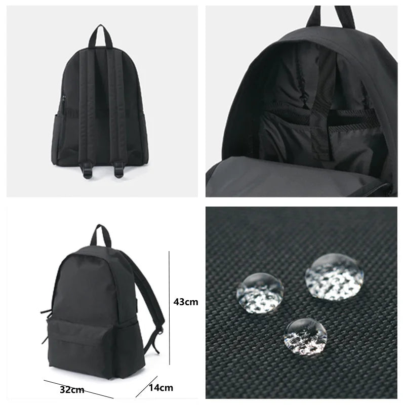 Durable Casual School Backpack – Unisex College & Travel Shoulder Bag, Laptop Compartment Mochila for Teens, Men & Women