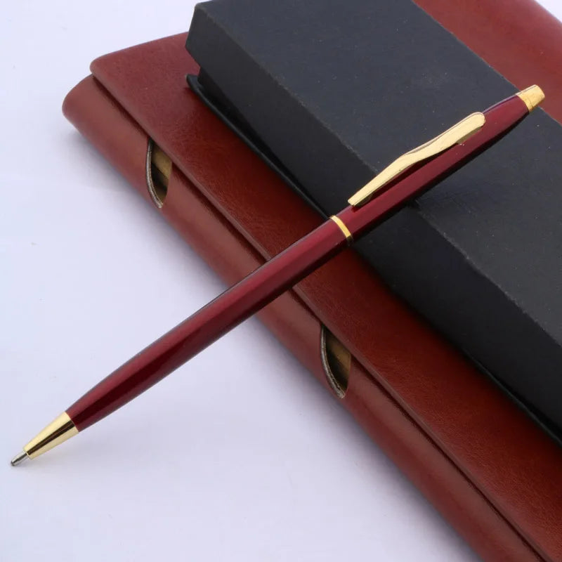 Luxury Twist Wave Metal Ballpoint Pen – High-Quality Drawing & Writing Pen for Office and School