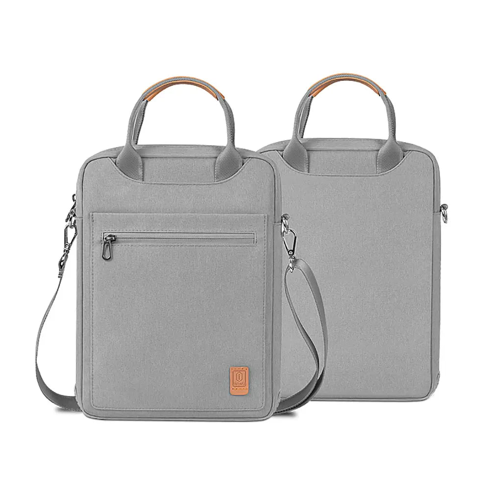 WiWU Waterproof Laptop Bag - Shoulder Carry Case for MacBook Pro 13 A2338 (2022 M2/M1) and iPad Pro 12.9, Fits MacBook Air 13.6 M2