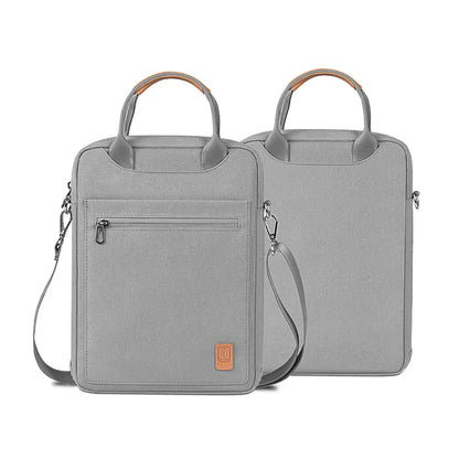 WiWU Waterproof Laptop Bag - Shoulder Carry Case for MacBook Pro 13 A2338 (2022 M2/M1) and iPad Pro 12.9, Fits MacBook Air 13.6 M2