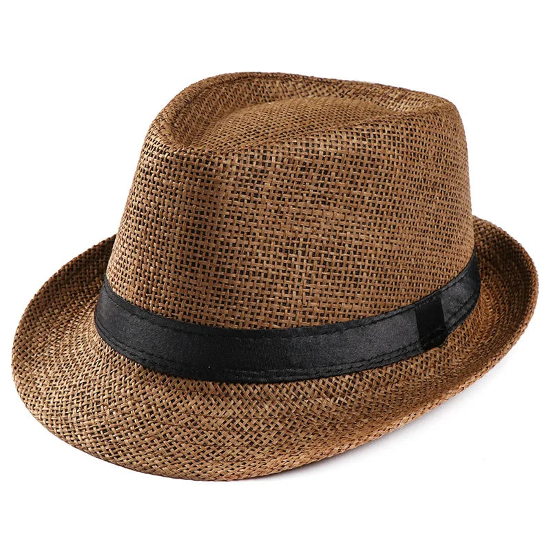 Women’s Summer Visor Hat – Foldable Wide-Brim Straw Cap, Stylish UV-Resistant Sun Hat for Beach & Hiking
