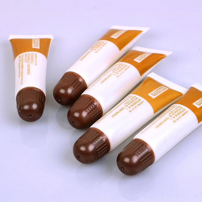 30/50/100pcs Vitamin A&D Tattoo Aftercare Cream – Healing Gel for Skin, Anti-Scar & Color Preservation, PMU Tattoo Care