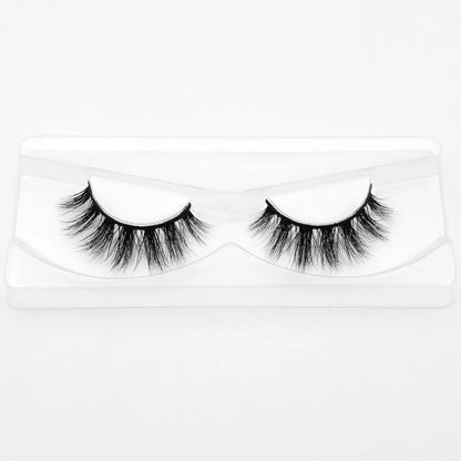 Visofree 3D Mink Eyelashes – Thick Handmade Full Strip Cruelty-Free False Lashes for Makeup M56