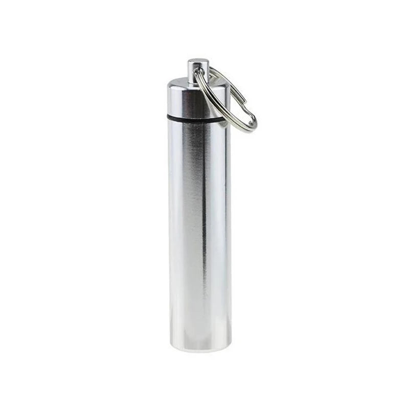 Durable Stainless Steel Toothpick Holder - Portable Rustproof Stand for Outdoor, Household, and Travel - Seal Storage Container Box Holder Case