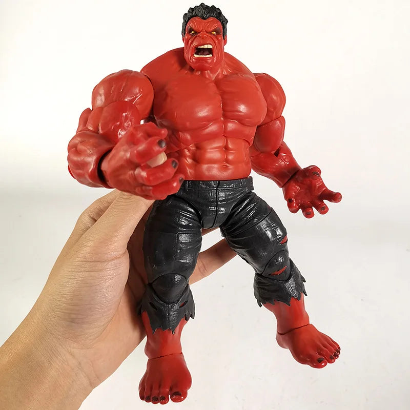Gray Red Hulk Collectible Action Figure – Model Doll Decoration Toy