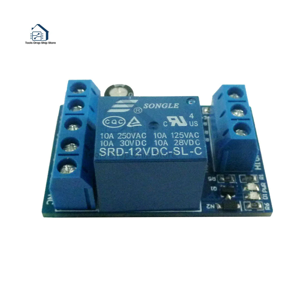 2-in-1 Automatic Water Pump Controller – DC 12V Liquid Level Sensor Switch Relay Module for Motors, Fish Tanks & Irrigation