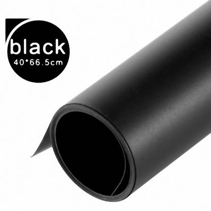 Selens PVC Photography Backdrop Board - 40×66.5cm Waterproof Matte Frosted & Smooth Background for Studio Photography