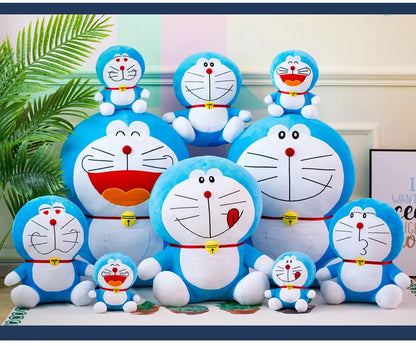 Anime Doraemon Kawaii Plush Toy – Soft Stuffed Animal Doll, Birthday Gift for Kids & Girlfriend