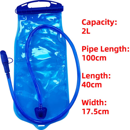 Outdoor Cycling & Hiking Backpack – Hydration Water Bag Knapsack for Running, Jogging, Marathon & Travel
