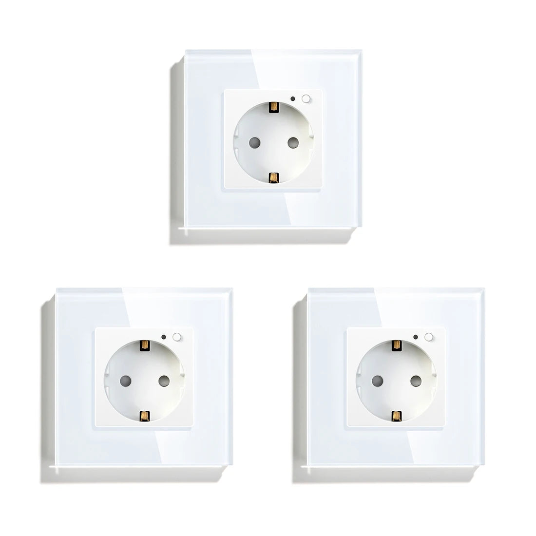 Bseed Smart WiFi Socket – EU Standard Intelligent Outlet, Compatible with Tuya App, Google & Alexa, Timer Function Home Improvement Plug