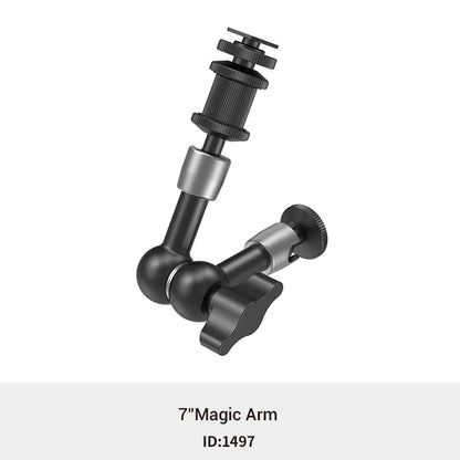SmallRig 5.5” Articulating Magic Arm – Aluminum 1/4” to 1/4” Universal Mount for EVF, Microphone & Camera Rig Accessories (Model 2065)