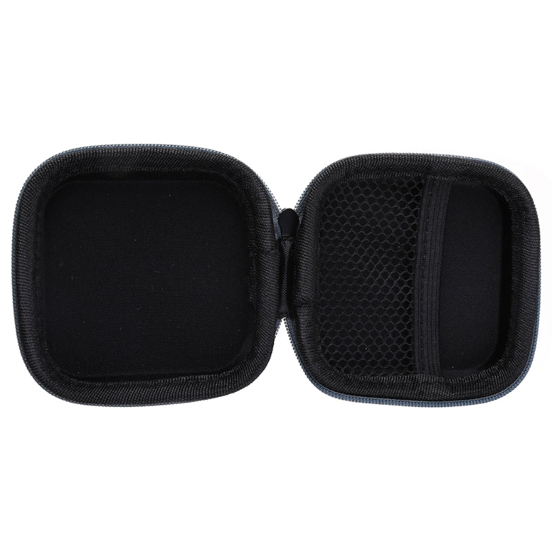 Leather USB Data Cable & Earphone Storage Bag – Mini Portable Zipper Headphone Case and Earbuds Pouch