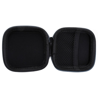 Leather USB Data Cable & Earphone Storage Bag – Mini Portable Zipper Headphone Case and Earbuds Pouch