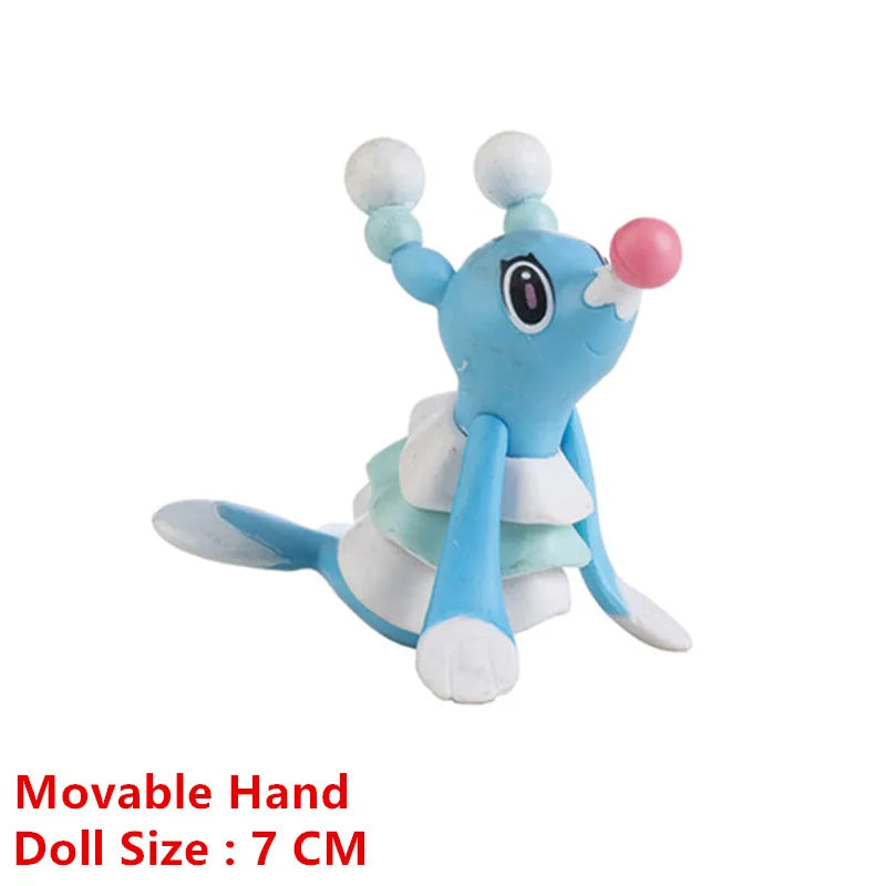 Pokemon 4-13cm Anime Figures – Pikachu, Mewtwo, Charmander, Blastoise Action Model Toy Gifts