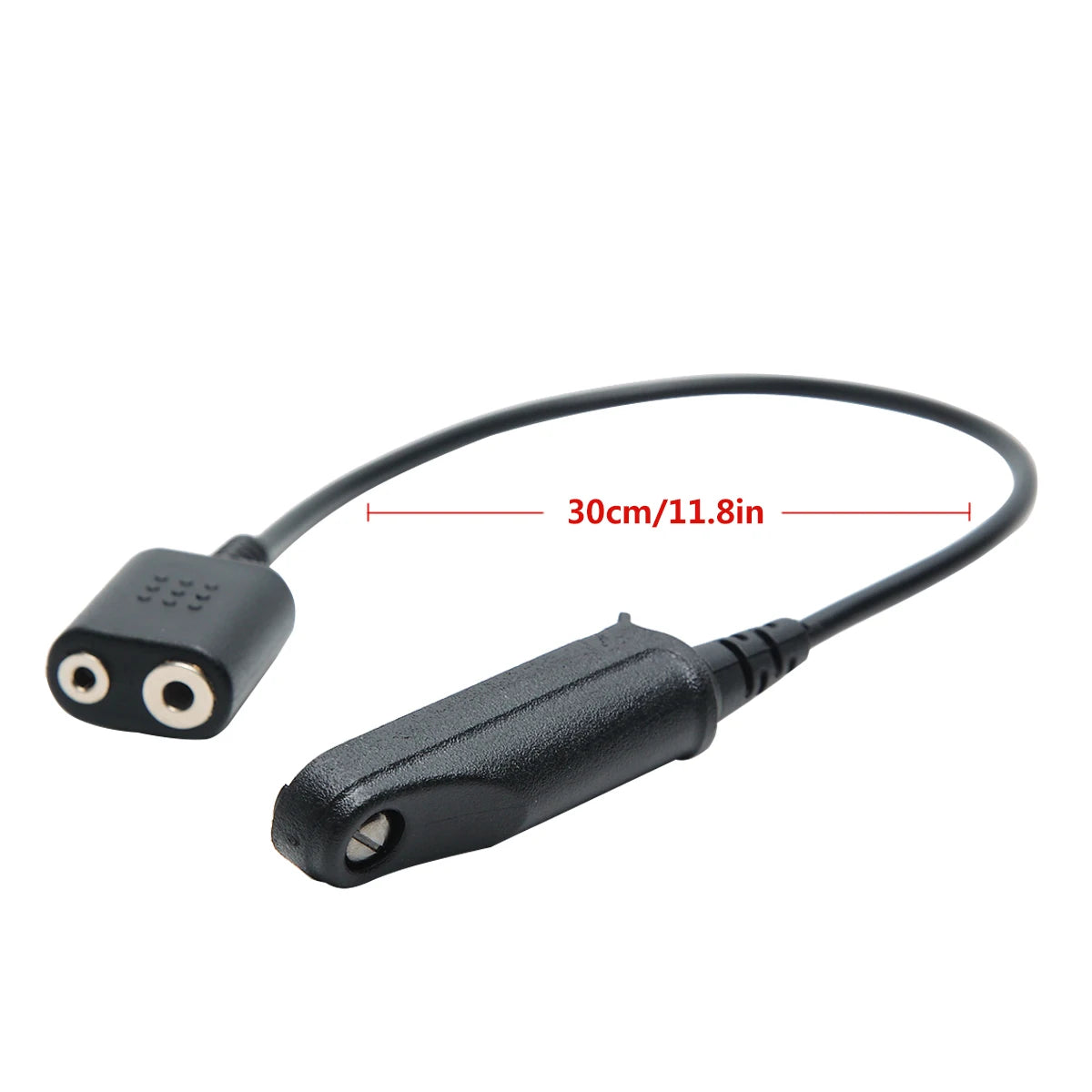 Audio Cable Adapter for Baofeng – Waterproof UV-9R Plus, UV-5R, BF-888S, UV-82, UV-S9, UV-13 Pro Walkie Talkie Headset & Speaker Mic