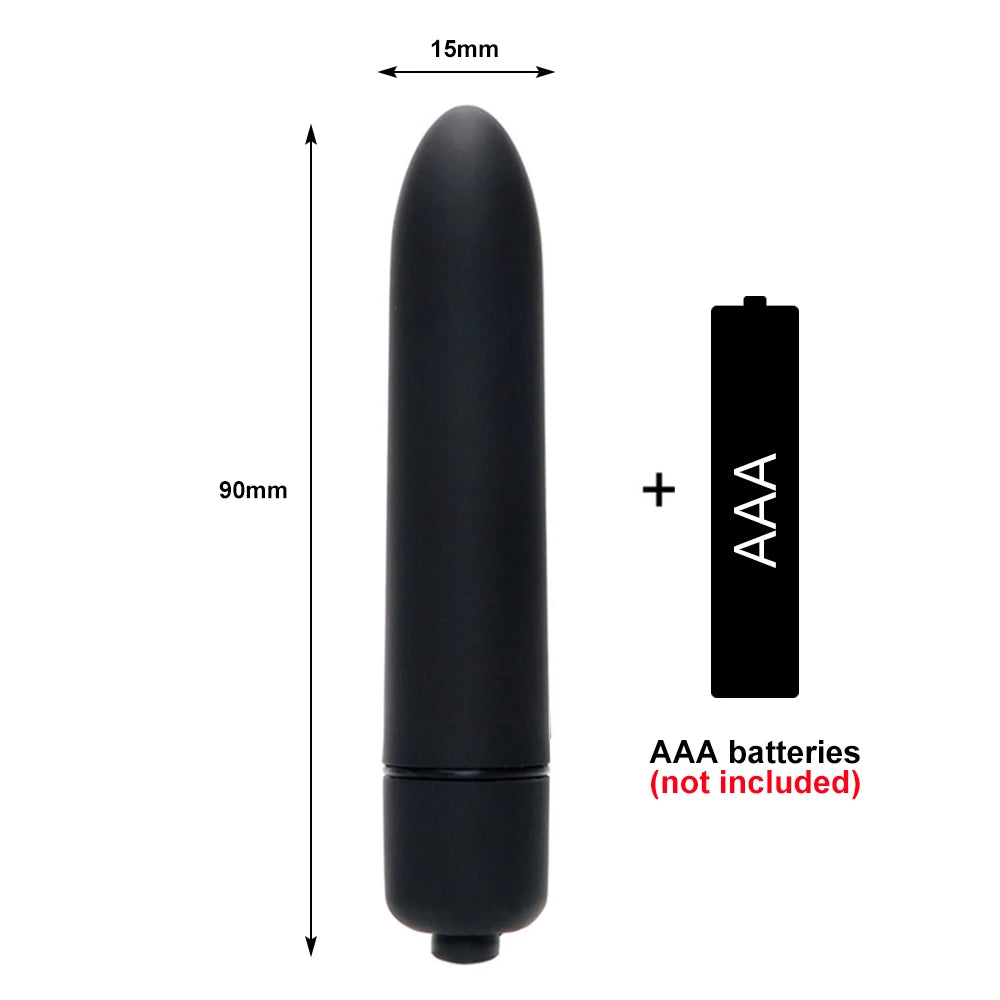 10-Speed Bullet Vibrator AV Stick – Mini G-Spot & Clitoris Stimulator, Dildo Sex Toy for Women