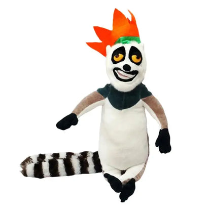 20-35cm Madagascar Plush Toy Set — 6 Styles Soft Stuffed Animal Dolls: Giraffe, Hippo, Lion, Penguin, Zebra, Lemur, Kids Gift