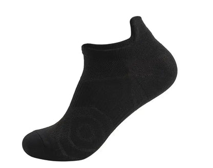 Athletic No-Show Ankle Socks — Breathable, Non-Slip Nylon Sports Socks for Basketball, Running, Biking & Football