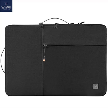 WIWU Portable Laptop Sleeve 13/14/15.6 Inch - Double Layer Waterproof Case for MacBook Air 2022 and Other Laptops