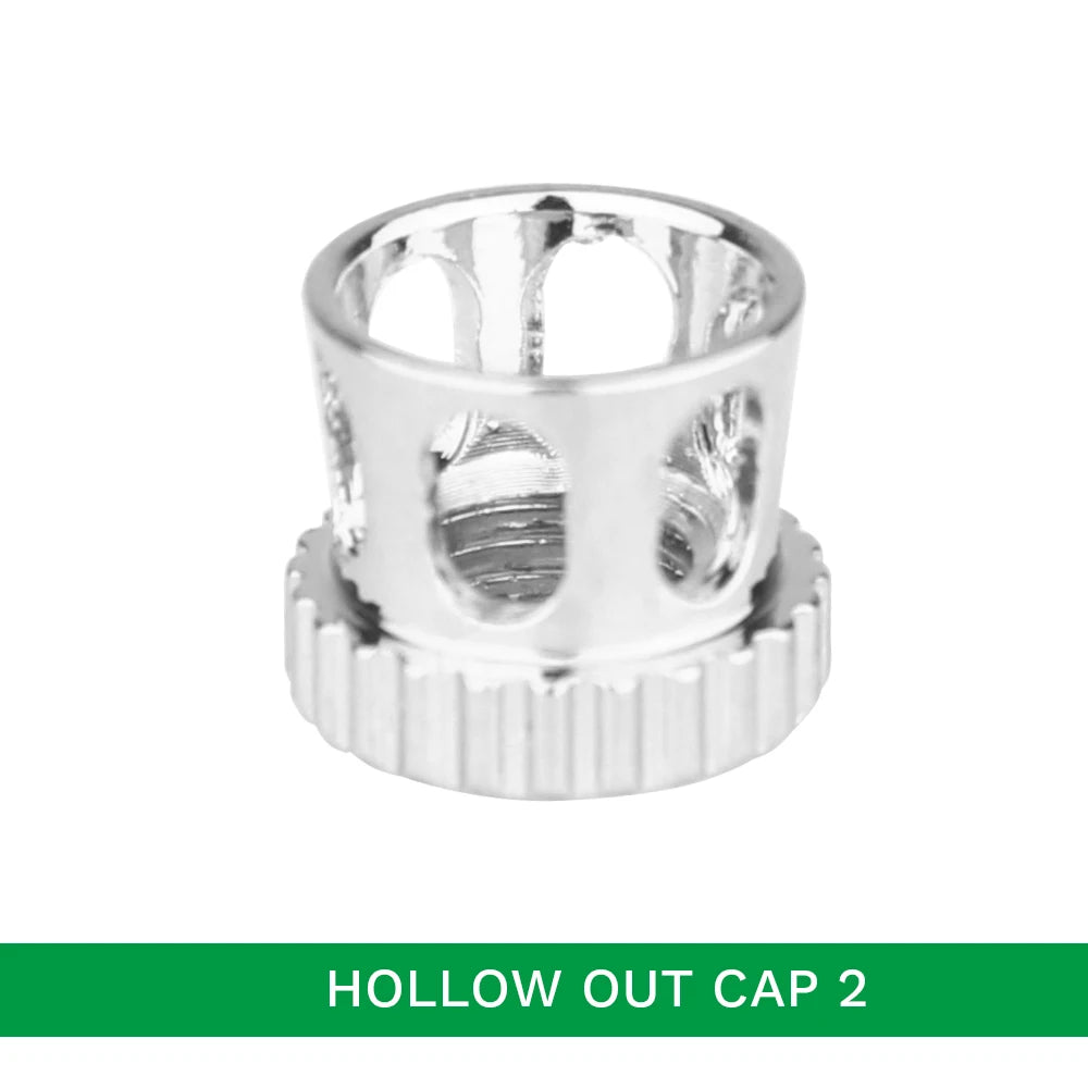 Airbrush Cover Caps – Crown, Tomahawk, Hollow Condensing & Spatter Fan Caps Accessory