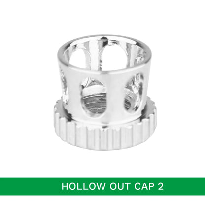 Airbrush Cover Caps – Crown, Tomahawk, Hollow Condensing & Spatter Fan Caps Accessory